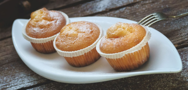 GLUTEN FREE Vanilla muffin 3x60g