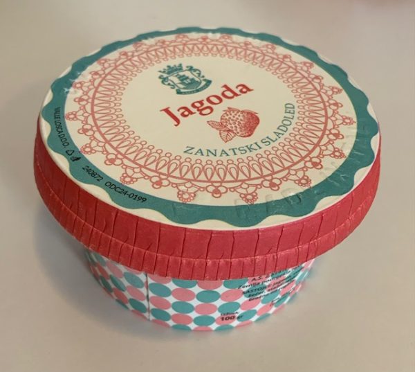 Strawberry Gelato 100g Valle Losca